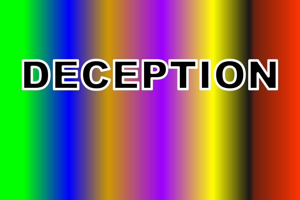 DECEPTION: AN EMOTION’S MOTION STORY